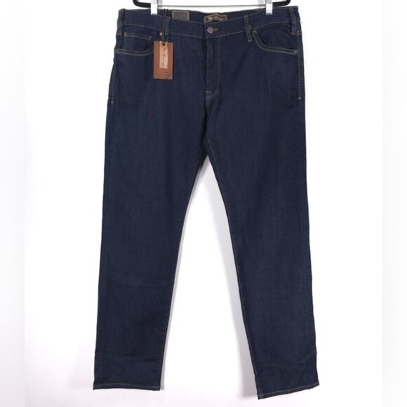 NWT 34 Heritage COURAGE Mid‎ Rise Straight Jeans Soft Stretch 40x34